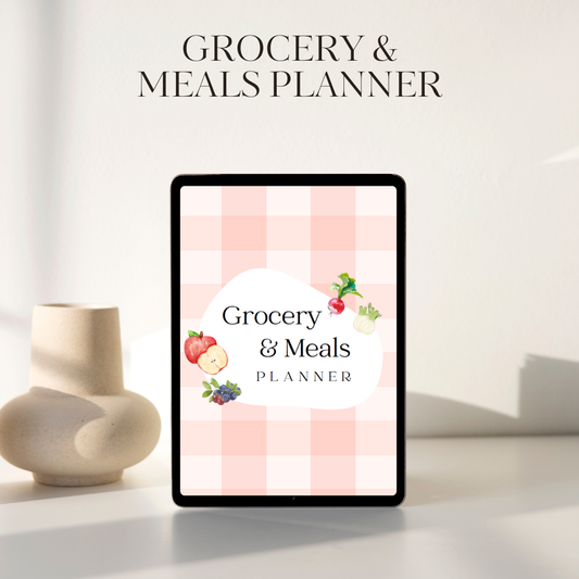 Nurse Grocery & Meal Planner