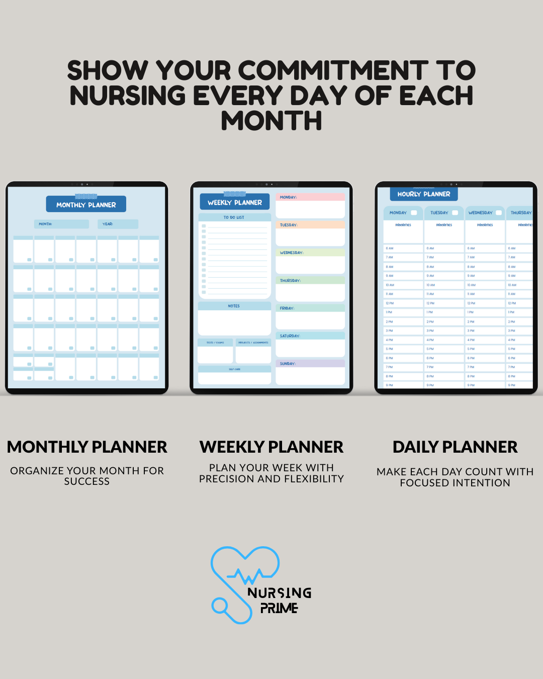 The Nursing Prime Digital Planner