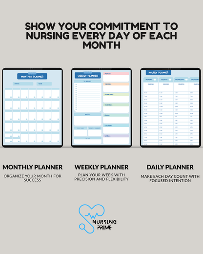 The Nursing Prime Digital Planner