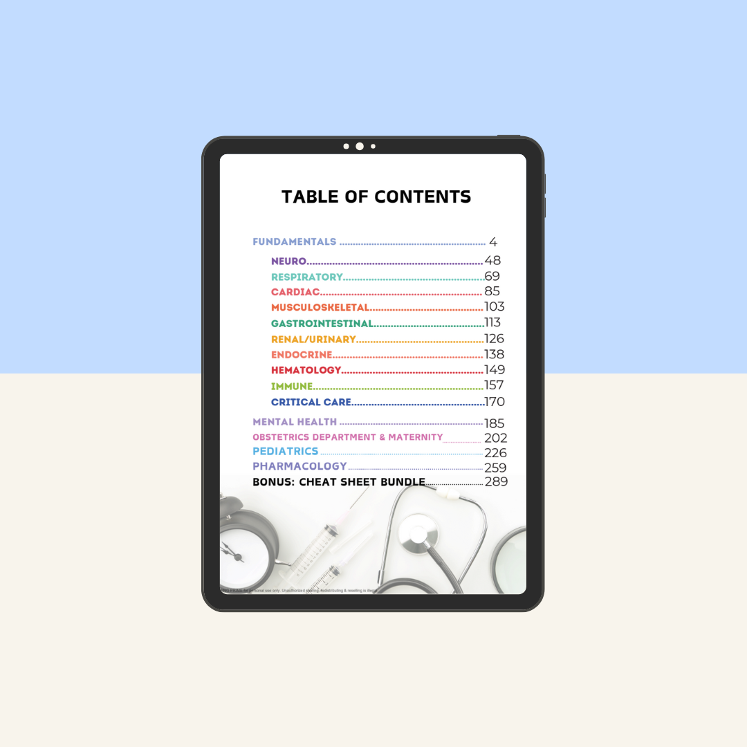 The Complete Nursing Prime Notes Bundle